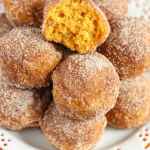 Baked Pumpkin Donut Holes