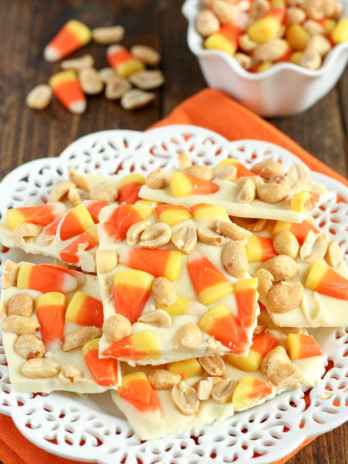 Candy Corn Peanut Bark