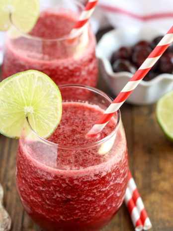 Cherry Limeade Slushies