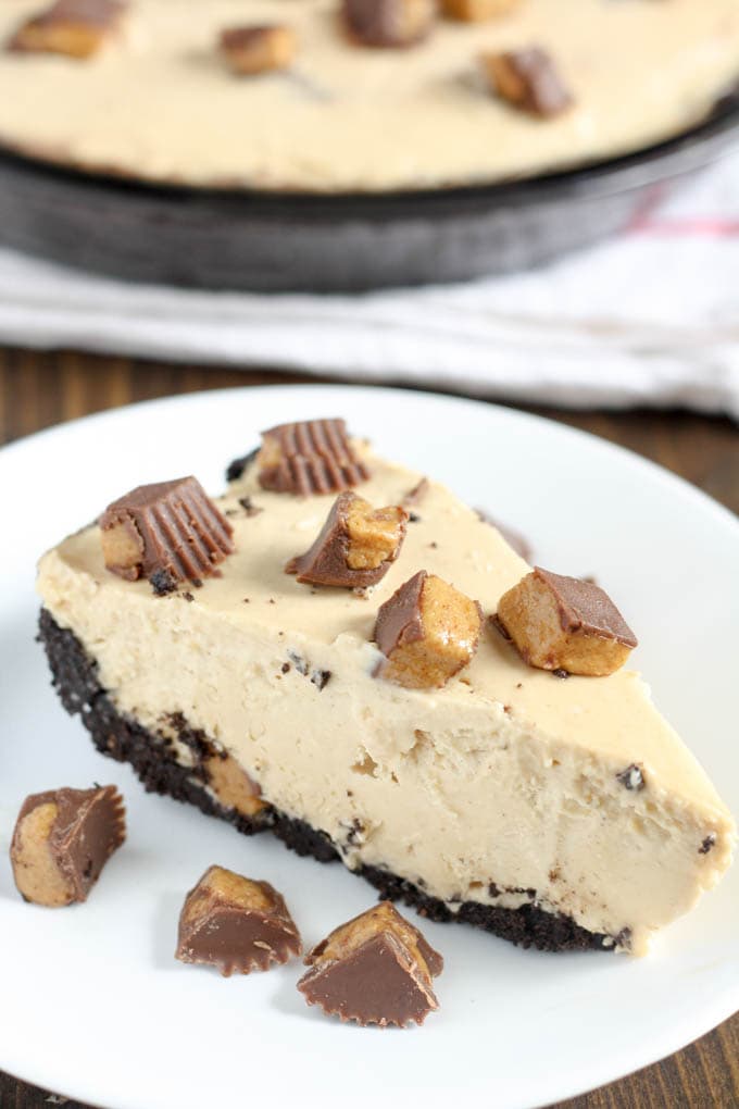 No Bake Peanut Butter Pie