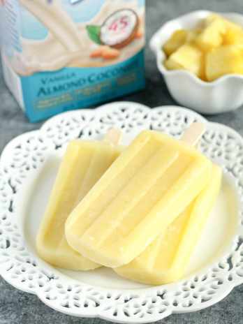 Coconut Pineapple Popsicles