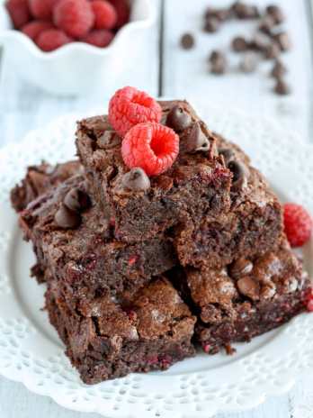 Raspberry Brownies