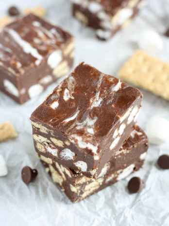 S'mores Fudge